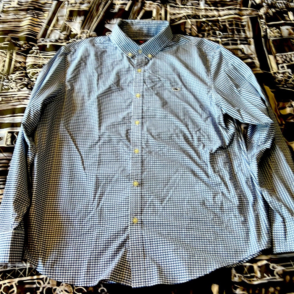 Vineyard Vines Whale Shirt, Slim Fit, Size XL